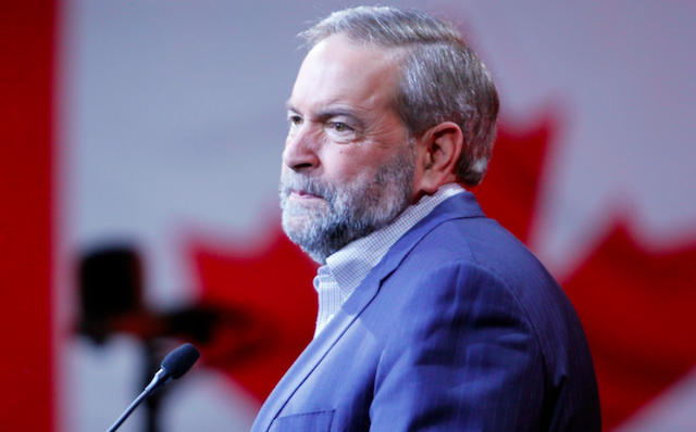 Mulcair post leadership