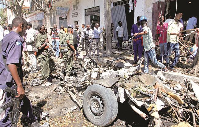 Five killed in Somalia explosion