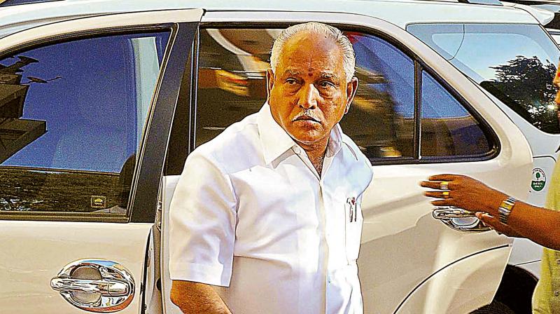 Former Karnataka CM and Lingayat strongmen B.S. Yeddyurappa