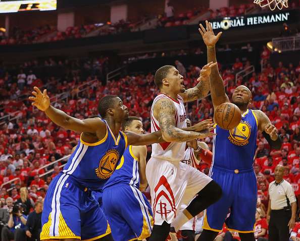 Game 4 of Warriors and Rockets was a chippy contest