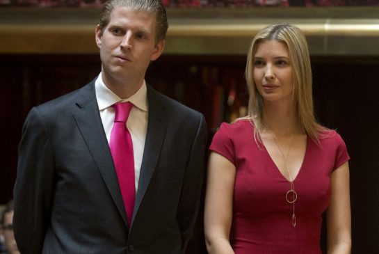 Ivanka Trump and Eric Trump can't vote for dad because they didn't register- Details