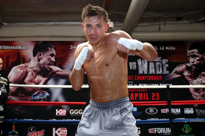 Golovkin takes starring role again in title defense vs Wade