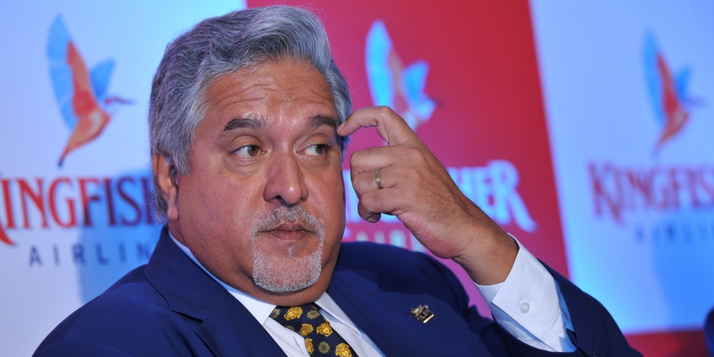 MUMBAI INIDA NOVEMBER 15 Vijay Mallya Chairman of Kingfisher Airlines at press conference to announce the results at Regency Ballroom Hyatt Regency Andheri