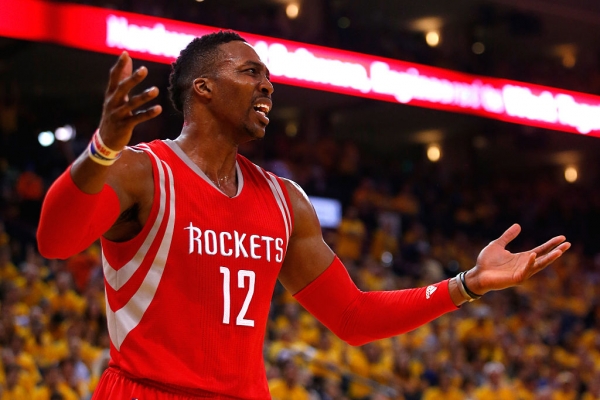 Houston Rockets center Dwight Howard