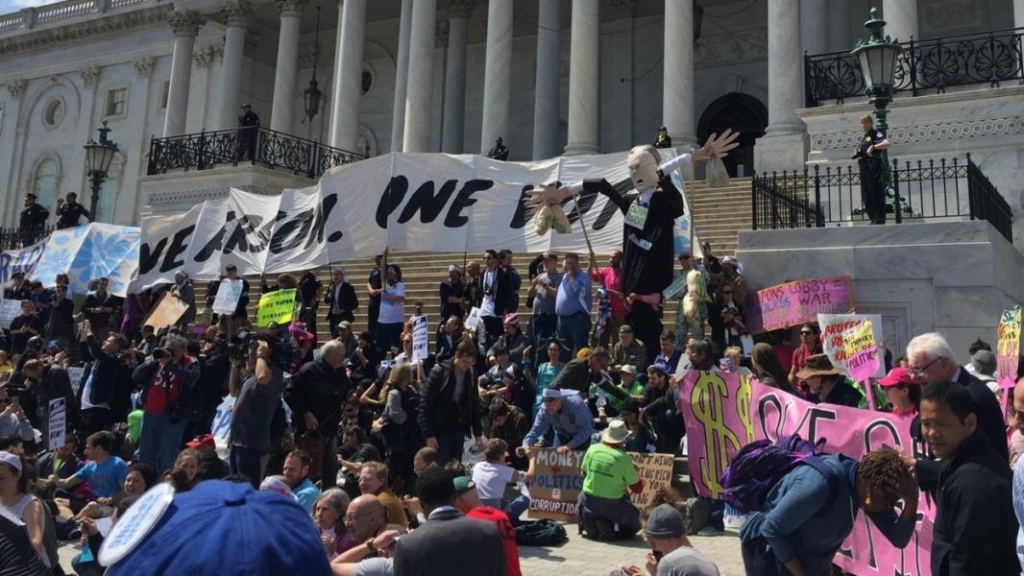 Thousands Will Sit-in at Congress Today to Demand Government Of, By, and For the People