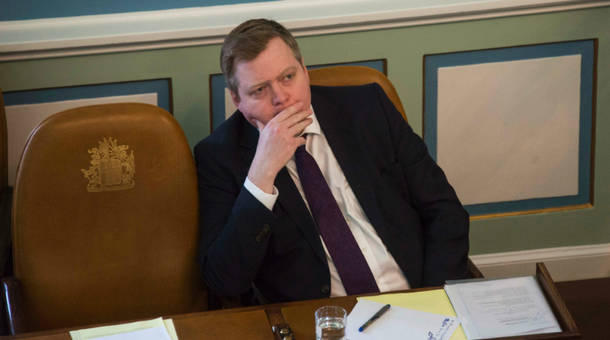 Iceland's Prime Minister Sigmundur David Gunnlaugsson attends a session of parliament in Reykjavik Iceland on Monday. 
 Marketplace staff