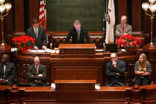 Illinois House Considers Blagojevich Impeachment