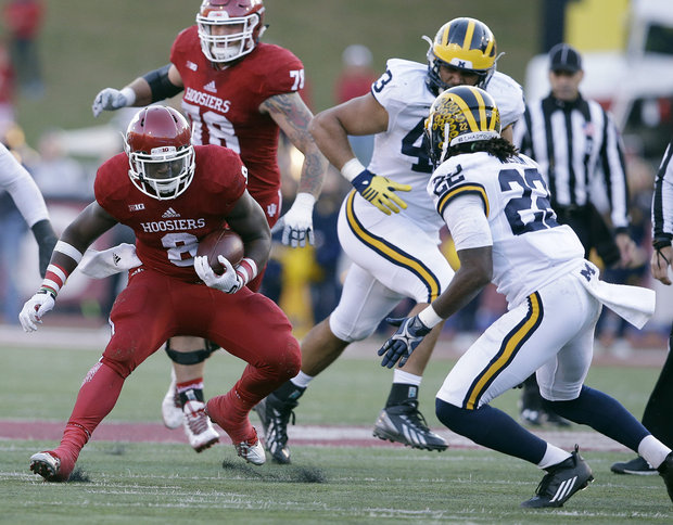 Indiana running back Jordan Howard was drafted by the Bears