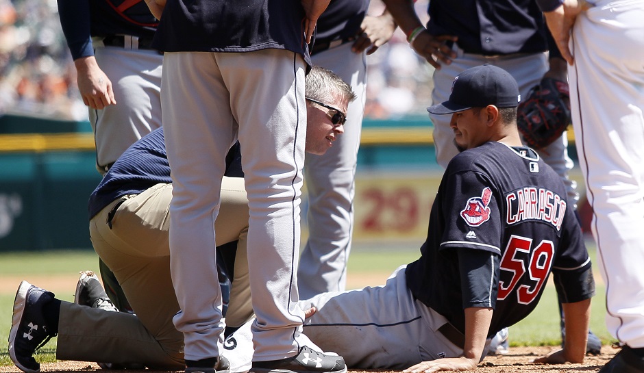 Carlos Carrasco Injured