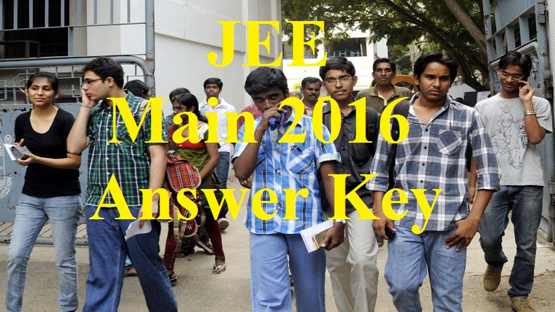 JEE Main: View/Challenge Answer Key, Recorded Responses