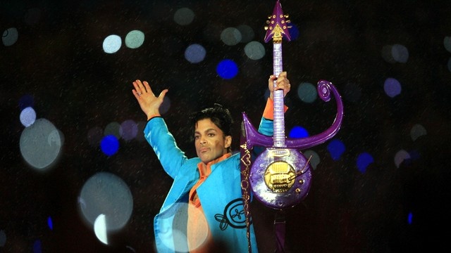 Prince at Super Bowl