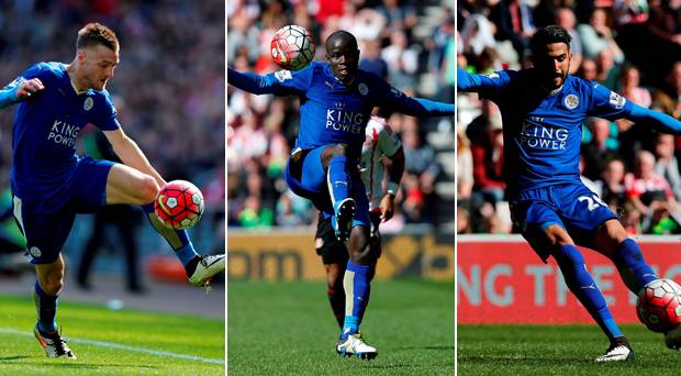 Jamie Vardy N'golo Kate and Riyad Mahrez have been mesmeric this year