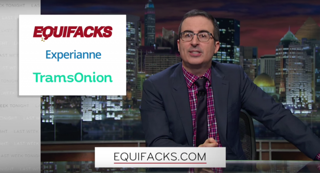 John Oliver Skewers Credit Agencies That Get Your Info Wrong on'Last Week Tonight'He offers a taste of their own poison. Adam Toobin