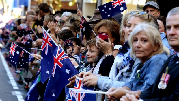 Justice Minister Michael Keenan warned on Anzac Day that Australians were living in'a heightened threat environment