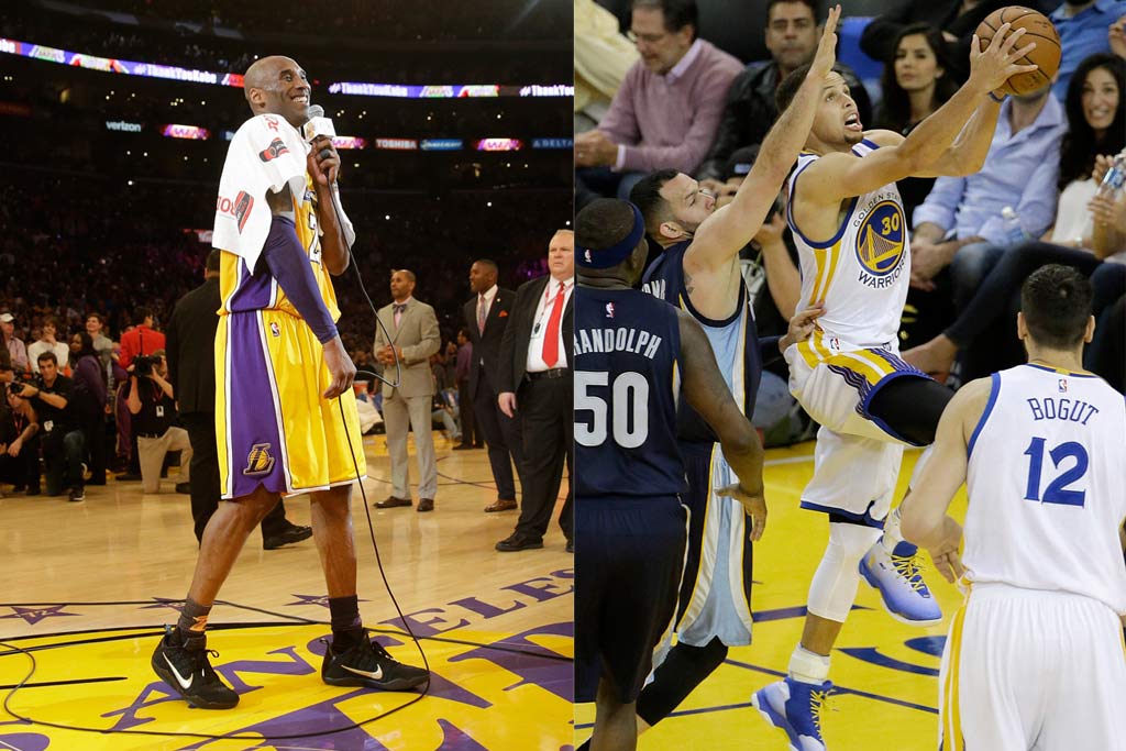 Kobe Bryant & Stephen Curry