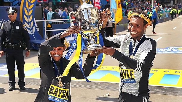 Ethiopian runners win Boston Marathon