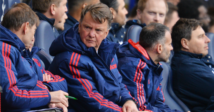 Louis van Gaal Feeling the heat at Old Trafford