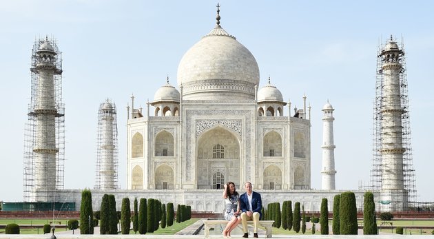 MONEY SHARMA via Getty Images
The Taj Mahal is regarded in India as a symbol of love