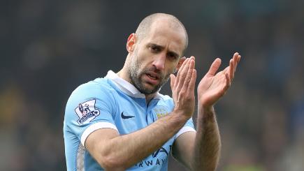 Pablo Zabaleta is one of Manchester City's longest-serving players