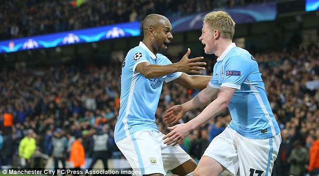 Manchester City star Fernandinho described his side's win over PSG as a'different level