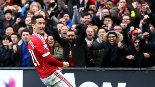 Manchester United's Ander Herrara