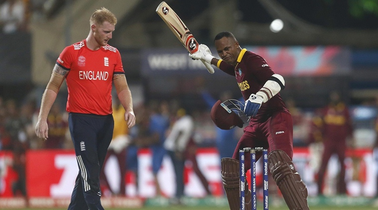 Marlon Samuels Samuels fine Samuels code of conduct Samuels West Indies West vs England Ben Stokes Stokes England sports news sports cricket news Cricket