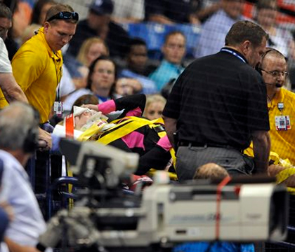 Rays fan struck in head by foul ball is in stable condition