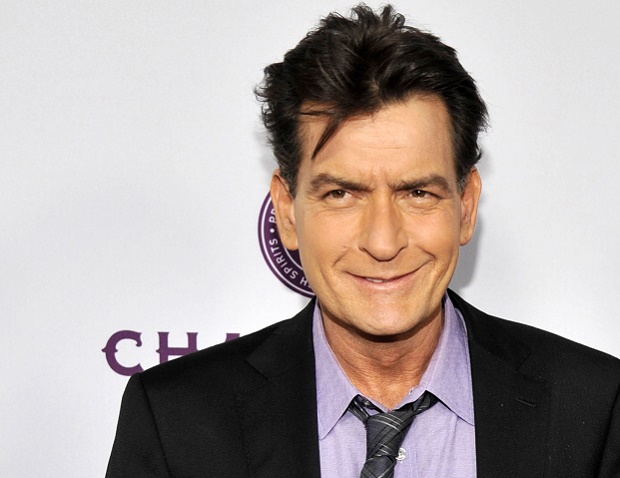 Charlie Sheen a cast member in'Scary Movie V' poses at the Los Angeles premiere of the film at the Cinerama Dome in Los Angeles. Los Angeles police said Wednesday