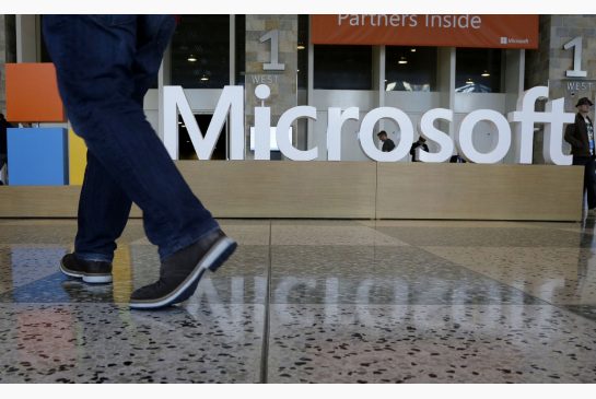 In a sign that Microsoft is still finding its way in the post-PC era the tech giant reported a surprise drop in quarterly sales and profit Thursday