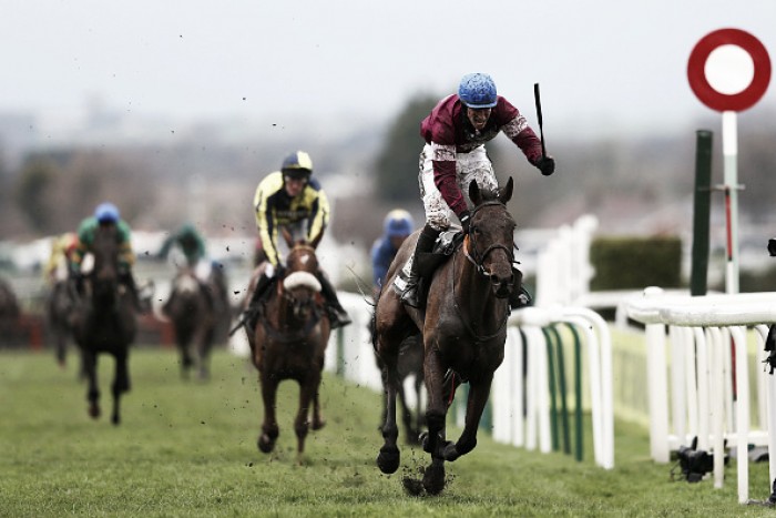 Rule The World wins the 2016 Grand National with teenage jockey David Mullins