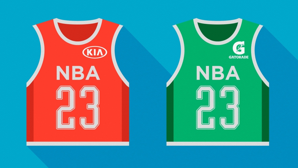 Companies may soon be vying for new advertising space on NBA jerseys