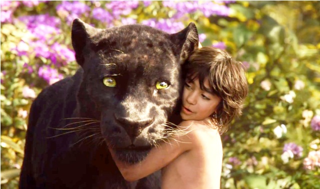 Neel Sethi in a scene from'Jungle Book