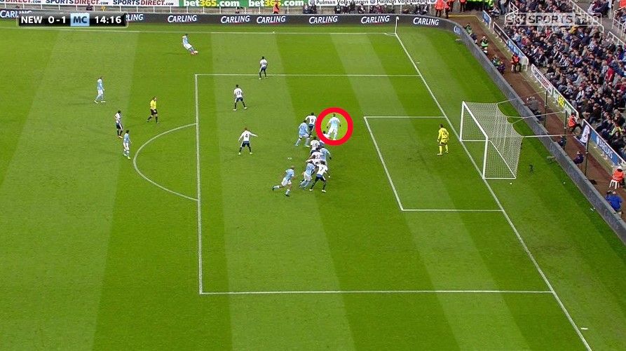 Sergio Aguero was offside for the opening goal