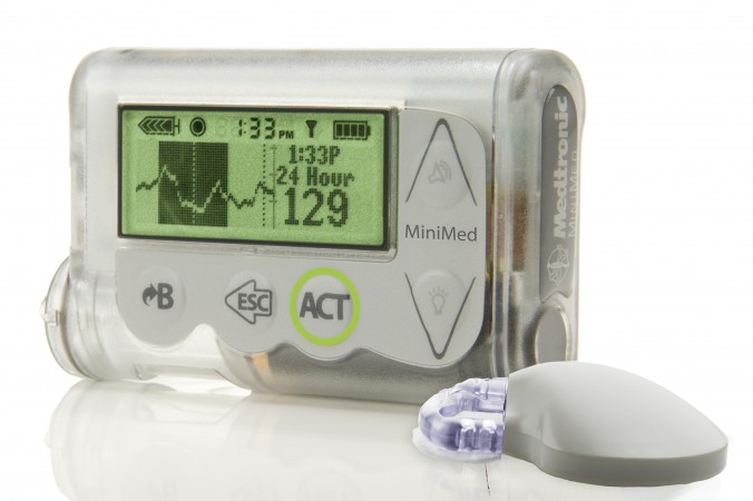 The Mini Med Integrated System device that would constantly monitor blood sugar in people with diabetes and automatically supply insulin as needed. According to the company-sponsored study announced