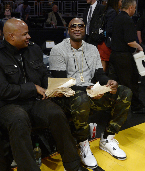 Lamar Odom’s First Lakers Game Since His Near Death Experience ‘I Got Goose Bumps&#039