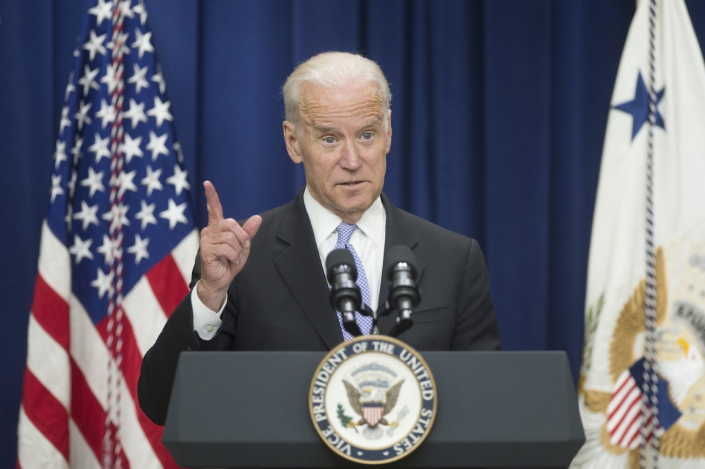 Vice President Biden Makes a Surprise Visit to Iraq Amid Political Crisis