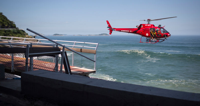 Two Dead After Rio De Janeiro Cycle Path Collapses Into Sea