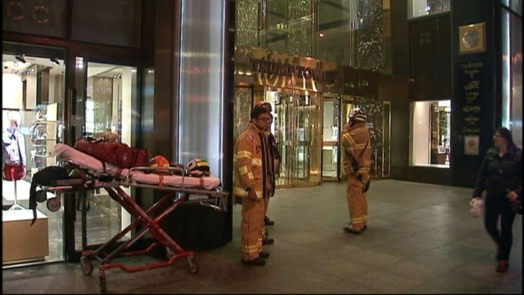 Police investigating white powder at Trump Tower in NYC