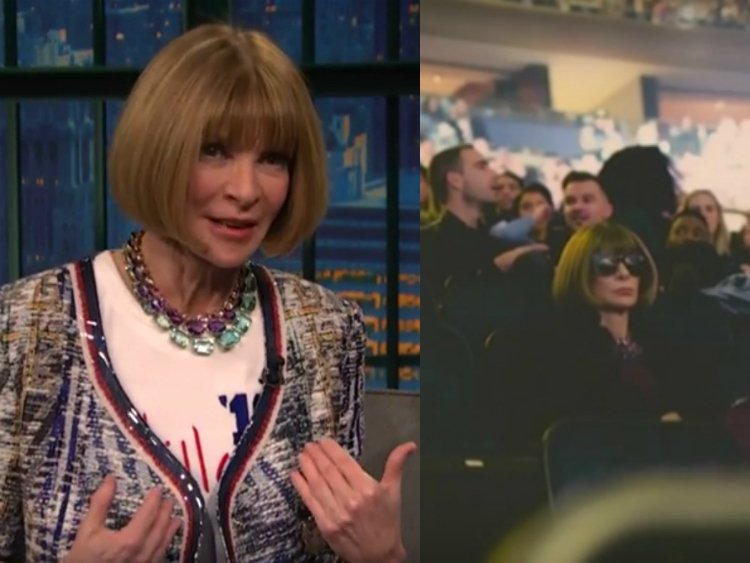 Anna Wintour cry Kanye