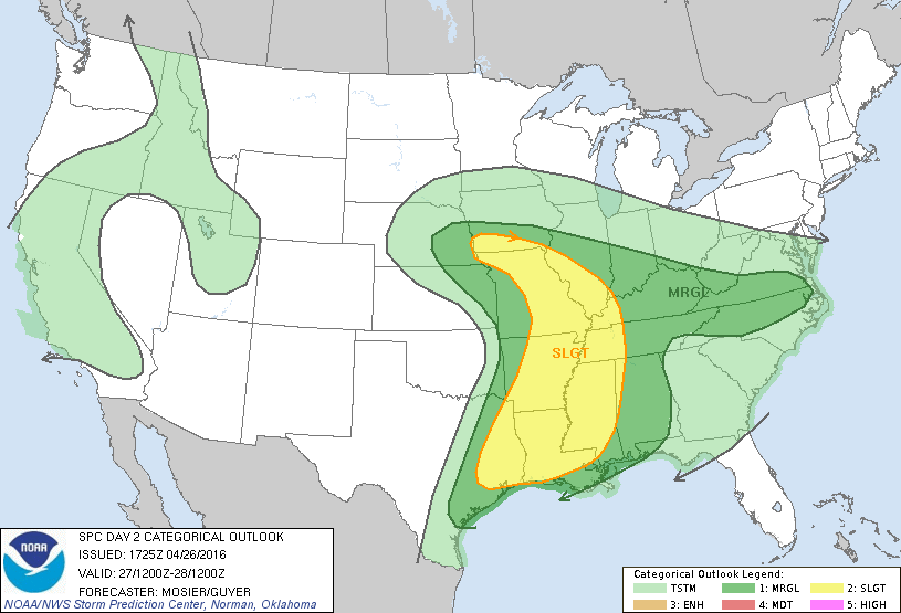 Tornadoes and Hail Head Toward Midwest as 54 Million Americans Are in the Path of Wild Weather