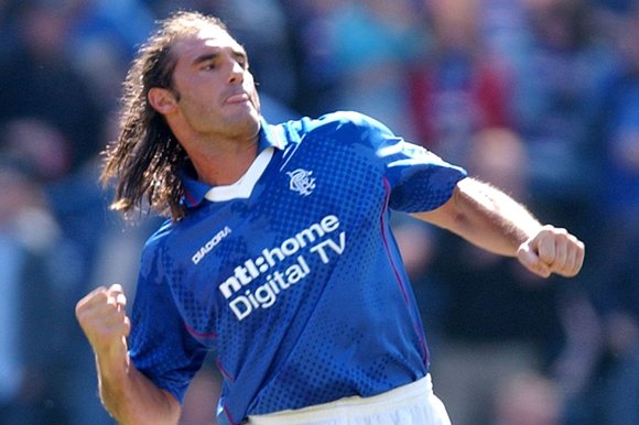 Pride of Ibrox Lorenzo Amoruso played nearly 150 times for Rangers