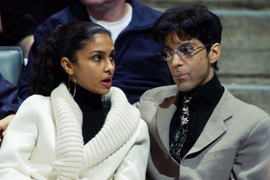 Prince and Manuela Testolini were a common sight at Toronto Raptors games while the performer was a resident of the city