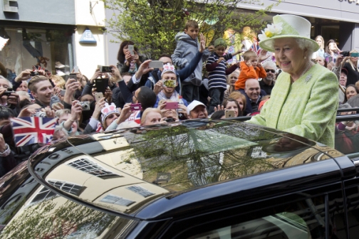 British Prime Minister David Cameron has called Queen Elizabeth II 'a rock for our nation' as the monarch celebrates her 90th birthday