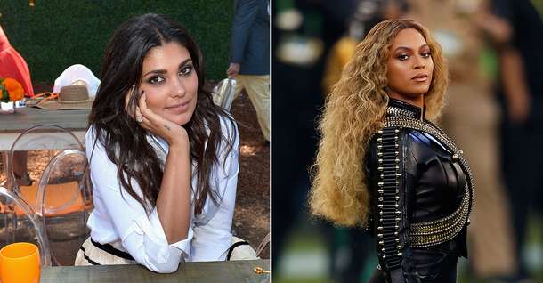 Rachel Roy and Beyonce