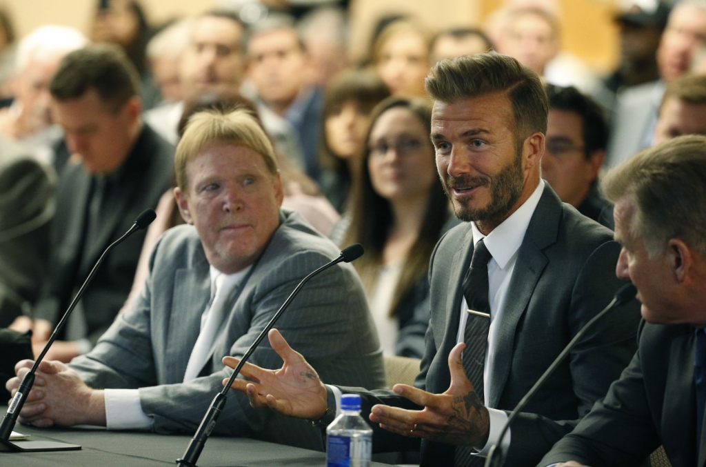 Beckham backs Las Vegas NFL team