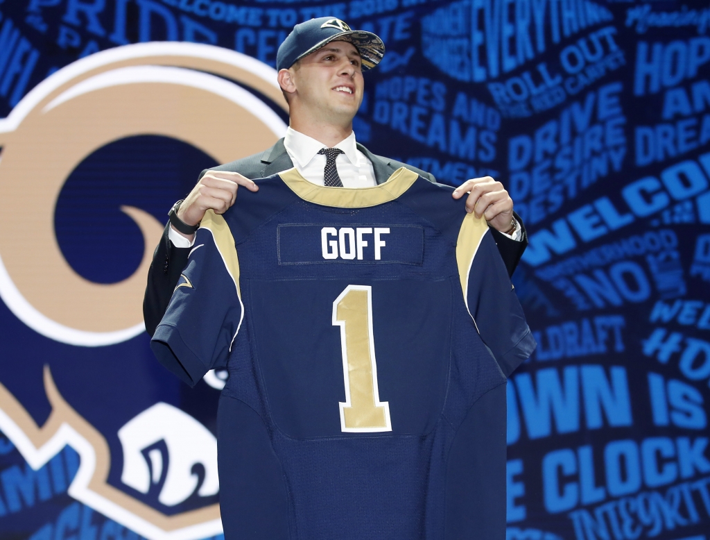 Rams take Jared Goff with No. 1 pick