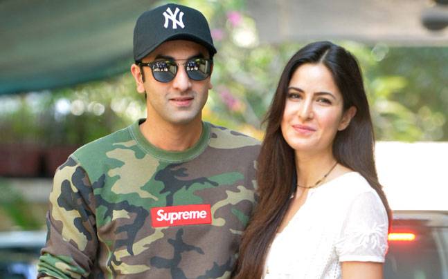 Ranbir Kapoor and Katrina Kaif on Christmas 2015