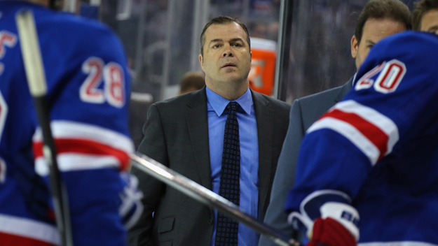 Rangers coach Alain Vigneault