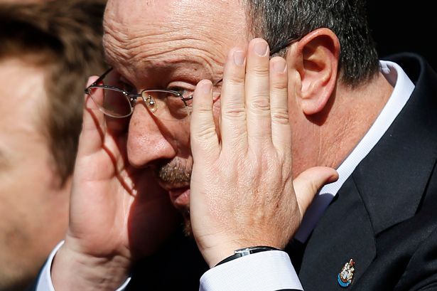 Newcastle manager Rafael Benitez