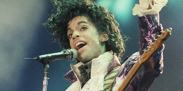 Rock singer Prince performs at the Forum in Inglewood Calif. during his opening show Feb. 18 1985